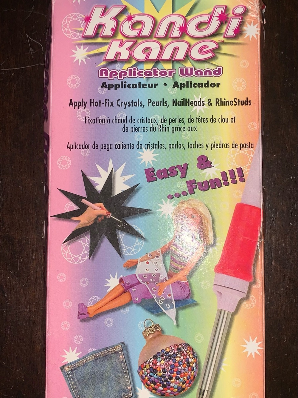 Kandi Kane Hot Fix Rhinestone Applicator NIB